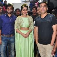 Sandhya 70mm theater Supreme movie Team hyderabad