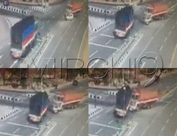 Shocking accident in Nizamabad, Telangana caught on CCTV in Telangana