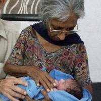 Strange- Indian women delivers at the age of 70