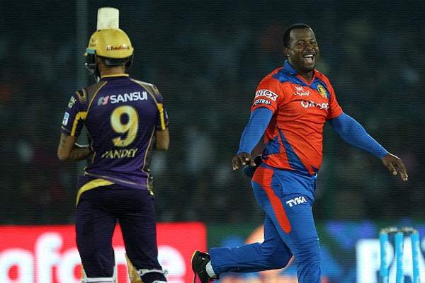 Gujarat Lions defeated Kolkata Knight Riders by six wickets