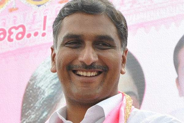 TRS Harish Rao strange argument