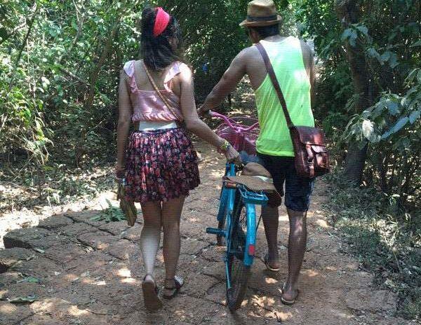Tapsee-spends-full-day-in-woods-with-saqib saleem