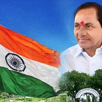 Telangana's biggest flag, KCR, India Flag, Delhi, Ranchi, Flag torn, Telangana Government, Telangana CM, FLag FAbric, Hyderabad