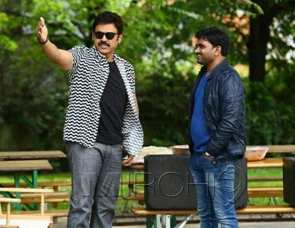 Venkatesh Babu bangaram unseen working still