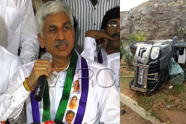 Vijaya-Sai-Reddy-car accident