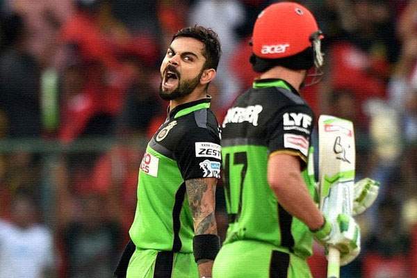 Virat Kohli and AB de Villiers record partnership during the IPL