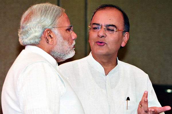 narendra modi - arun jaitley