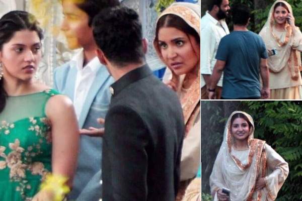 Anushka Sharma Virat Kohli shooting 