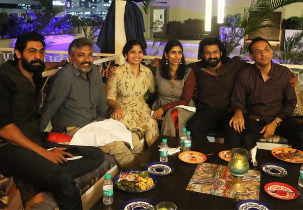 Baahubali 2 Team dinner lunch 