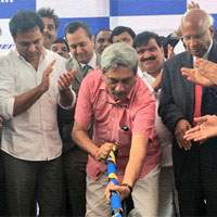 Tata Boeing, joint venture, Aerospace facility, hyderabad, Telangana, Tata Boeing new facility,Manohar Parrikar, KCR, KTR,