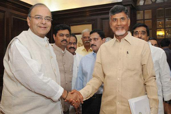 Chandrababu naidu-Arun jaitley