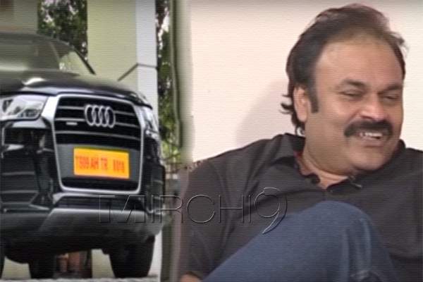Naga babu daughter Audi car gift