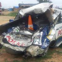 Hyuderabad ORR Acident- Police Car