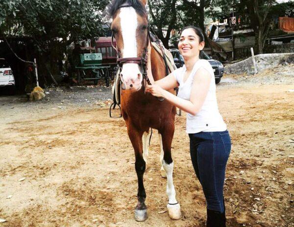 Tamanna Horse Riding