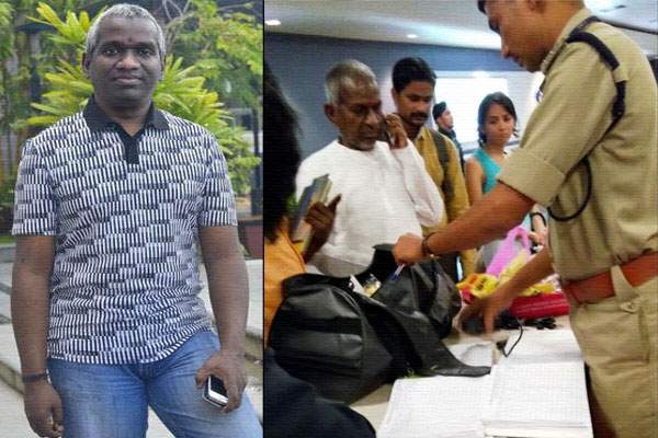 Ilayaraja lands in trouble at Bangalore airport