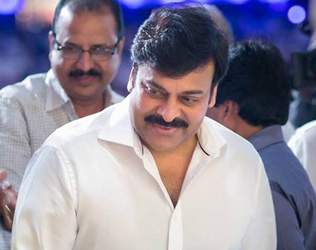 megastar Chiranjeevi new look
