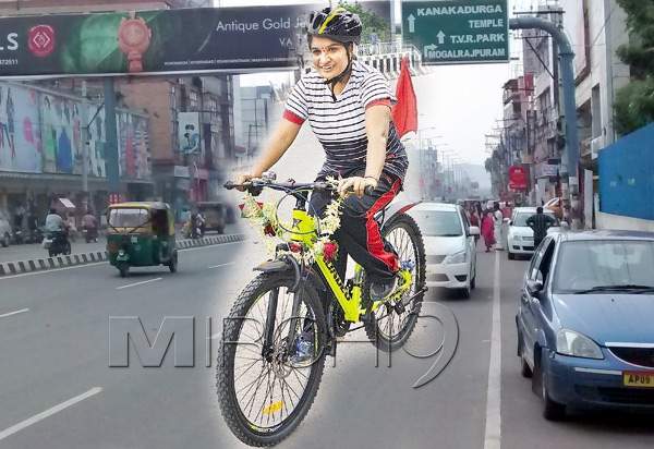 Padma, Padma Amaravati Cycle Ride, Padma Vijayawada Cycle Ride, Padma Amaravati Cycle Yatra, Padma AP Employee Cycle Ride