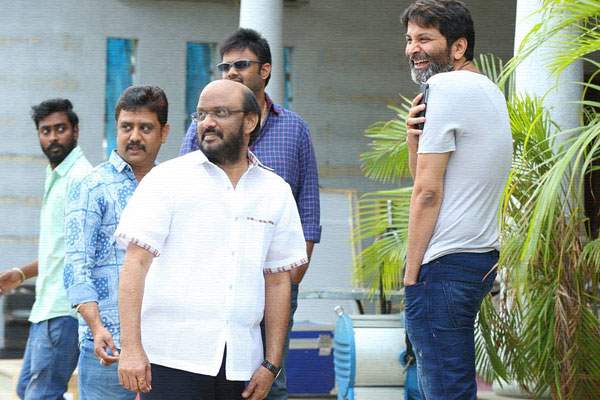 s-radhakrishna yet to pay Trivikram for A..Aa