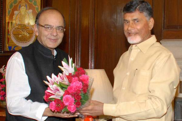 Chandrababu naidu- Arun Jaitley