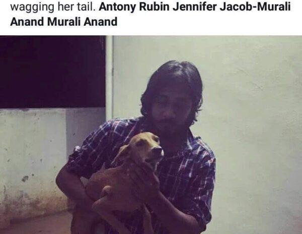 Animal Abuse, Man saved dog thrown from top floor, Chennai Man saves  dog, Chennai Man saves dog, Chennai Man Dog, Shravan saved dog thrown from top floor
