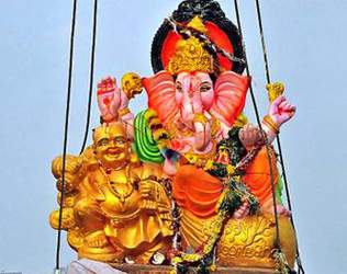 Hussain Sagar, Ganesh Immersion Hussain Sagar, Ganesh Immersion Hussain Sagar Lake, Ganapathi Immersion Hussain Sagar, Hyderabad Ganesh Immersion Hussain Sagar, Ganesh Idol Immersion Hussain Sagar