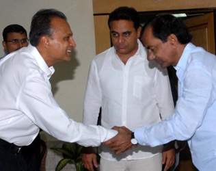 KCR, KCR Anil Ambani, KCR Shocks Anil Ambani, CM KCR Shocks Anil Ambani, KCR Shocks Relaince Anil Ambani, Telangana CM KCR Shocks Anil Ambani
