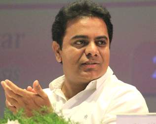 KTR Andhra Hoardings, Minister KTR Andhra Hoardings, IT Minister KTR Andhra Hoardings, Telangana Minister KTR Andhra Hoardings