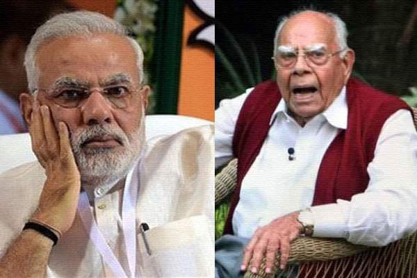 Ram Jethmalani Modi, Ram Jethmalani Modi Black Money, Ram Jethmalani Modi Cheated, Ram Jethmalani Modi Guilty, Ram Jethmalani Modi Swiss Bank, Ram Jethmalani fires Modi  