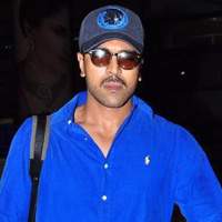 Ram Charan, Ram Charan Hyderabad Airport Stills, Ram Charan Airport Photos, Ram Charan Airport Latest Stills, Ram Charan Dhruva Look, Ram Charan Shamshabad