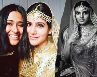Samantha Bridal Look, Samantha Bridal Look Still, Samantha Bridal Look Photo, Samantha Bridal Wear, Samantha Ruth Prabhu Bridal Look, Samantha Bridal Dress Design