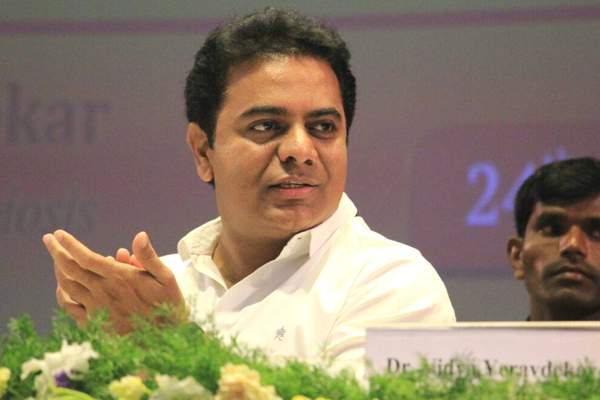 KTR Andhra Hoardings, Minister KTR Andhra Hoardings, IT Minister KTR Andhra Hoardings, Telangana Minister KTR Andhra Hoardings