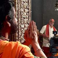 Om Namo Venkatesaya, Om Namo Venkatesaya First Look, Om Namo Venkatesaya First Look Poster, Om Namo Venkatesaya First Look Wallpaper, Nagarjuna Om Namo Venkatesaya First Look, Raghavendra Rao Om Namo Venkatesaya First Look