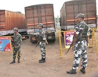 CBI 570 crores, Tamil Nadu CBI 570 crores, Tamil Nadu Elections CBI 570 crores, CBI 570 crores Cash, Tamil Nadu CBI 570 crores Trucks
