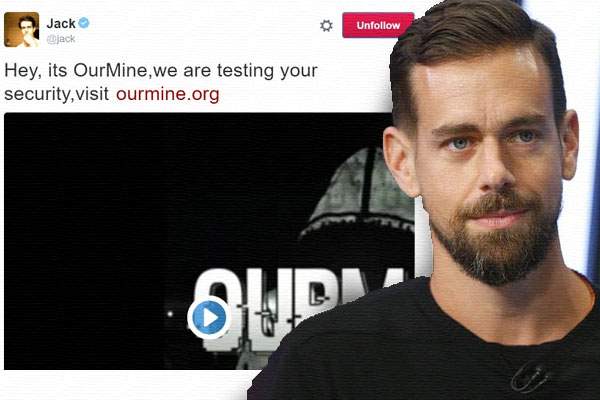 Twitter CEO, Twitter CEO Twitter Account Hacked, Twitter CEO Jack Dorsey Account Hacked,Twitter CEO Twitter Account Hacked OurMine, Twitter CEO OurMine