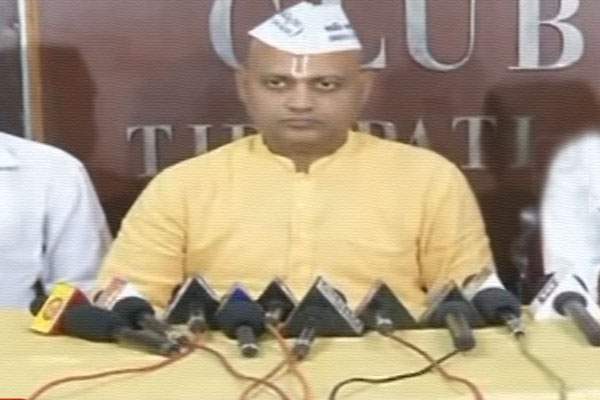 AAP Somnath Bharti Comments Pawan Kalyan, AAP Somnath Bharti Comments Janasena,