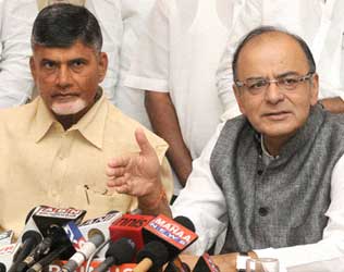 Arun Jaitley, Arun Jaitley Mini Package, Arun Jaitley AP Mini Package, Finance Minister Arun Jaitley AP Mini Package, Arun Jaitley Andhra Pradesh Mini Package,