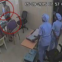 Chennai Female Doctor CCTV, Chennai Female Doctor Kills Father CCTV Video, Chennai Female Doctor Kills Father Hospital CCTV Video