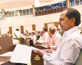 Telangana GST Bill, Telangana Assembly Ratifies Telangana GST Bill, KCR Ratifies Telangana GST Bill, Telangana CM KCR Ratifies Telangana GST Bill