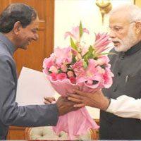 KCR Desperate Impress Narendra Modi, KCR Desperate Impress Modi, KCR Desperate Impress Narendra Modi GST Bill, KCR First GST Bill Impress Narendra Modi