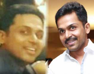 Karthi, Karthi Shaved Look, Karthi Shaved Look Leak, Hero Karthi Shaved Look Leak, Maniratnam Hero Karthi Shaved Look Leak, Lover Boy Karthi Shaved Look Lea, Tamil Hero Karthi Shaved Look Leak, Kaatru Veliyidai Karthi Shaved Look Leak