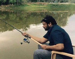 Chiranjeevi, Chiranjeevi Fishing Talent, Chiranjeevi Fishing Inside Details, Chiranjeevi Fishing Inside Story, Chiranjeevi Fishing Skills