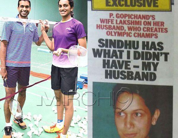 PV Sindhu, Mumbai Mirror Shocking Headline Pullela Gopichand Wife, Mumbai Mirror Shocking Headline PV Sindhu, Mumbai Mirror Shameful Headline PV Sindhu