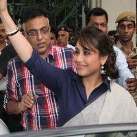 Rani Mukerji, Rani Mukerji Hiding Baby Girl, Rani Mukerji Hiding Daughter Adira, Rani Mukerji Hides Daughter Adira Media Cameras