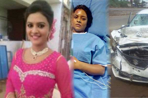 Rohini Reddy, TV Actress Rohini Reddy Accident, TV Actress Rohini Reddy Car Accident, Telugu TV Actress Rohini Reddy Car Accident, Koncham Ishtam Koncham Kashtam Rohini Reddy Car Accident