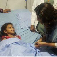 Samantha Ruth Prabhu, Samantha NGO Helps Kid, Samantha NGO Helps Accident Kid, Samantha NGO Pratyusha Helps Accident Girl Kid