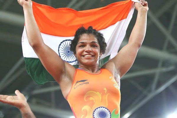 Sakshi Malik, Sakshi Malik Rio Olympics Winning Smile, Sakshi Malik Rio Olympics Winning Moments, Sakshi Malik Rio Olympics Proud Smile 