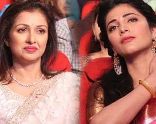 Shruti Haasan, Shruti Haasan Gautami, Shruti Haasan Gautami Controversy, Shruti Haasan Gautami Sabash Naidu Controversy, Shruti Haasan Gautami Tadimalla Controversy