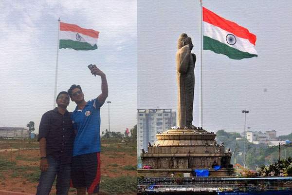 Telangana Biggest Flag, Telangana Biggest Flag Selfie Spots,Telangana Biggest Flag Selfie Photo Spot, Telangana Biggest Indian Flag Selfie Photo Spot