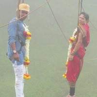 Jaydeep Jadhav, Jaydeep Jadhav Reshma Patil Air Wedding, Jaydeep Jadhav Reshma Patil Hanging Air Wedding, Trekker Jaydeep Jadhav Air Wedding