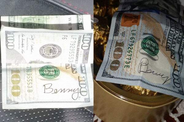 Mallanna America, Mallanna America Benny, Mallanna America Benny Leaves Money, Benny Bills 100 Dollars Mystery,Mallanna America Benny Bills 